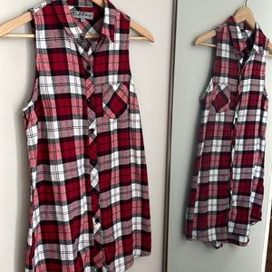 Tattoo Vintage Plaid Shirt